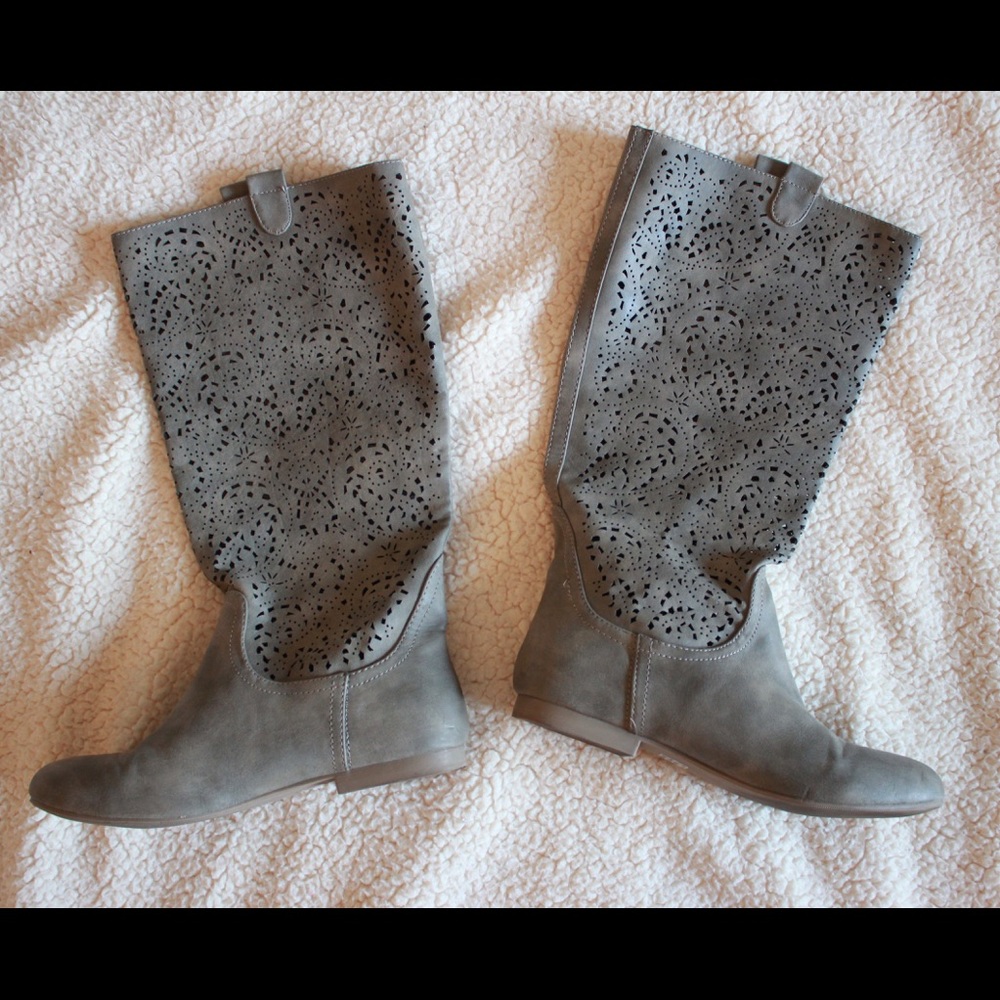 Boots with Cutouts